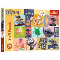 Пазли Trefl 200ел. Disney Stitch The Movie Пригоди на Гаваях №13331(12)