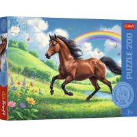 Пазли Trefl 200ел. KAZSTUDIO SA Гордий кінь №13355(12)