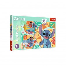 Пазли Trefl 24ел. Maxi Lilo&Stitch Щасливий день №14365