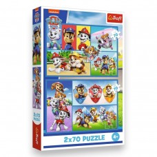 Пазли Trefl 2x70ел. Paw Patrol  Правила патруля №34441