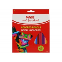 Олівці кольор. 24 кольор. "Maxi" №MX11527 Africa(6)(120)