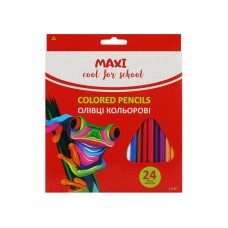 Олівці кольор. 24 кольор. "Maxi" №MX11527 Africa(6)(120)