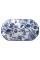 Блюдо керам. "Luminarc. Blossom blue" 33см овал №YF7001-7/3190