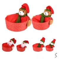 Кошик новорічний 14/17см 2шт R34192