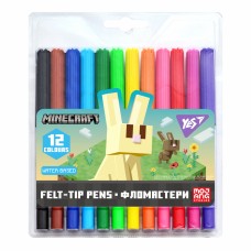 Фломастери Yes 12кольор. Minecraft.Spring 650585(12)(192)