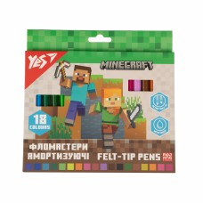Фломастери Yes 18кольор. Minecraft ароматизуючі 650584(12)(192)