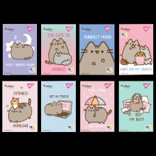 Блокнот A7 48арк. кліт. Pusheen №152111/Yes/