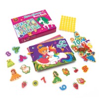 Гра з липучками "Бізі бук. Для дівчат" №VT1310-09(9)