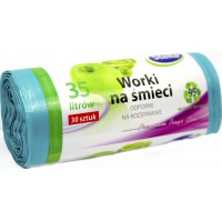 Пакети для сміття "Stella" 35л 30шт HDPE