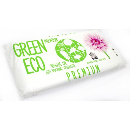 Пакет-фасовка 18х35см Грін ЕКО Білий(10) Пакет-фасовка 18х35см Грін ЕКО Білий(10)