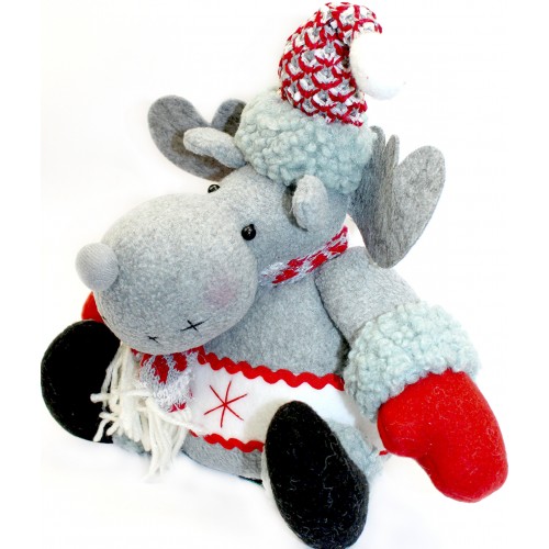 Фігурка новорічна Deer 24см M17254-C(48) Фігурка новорічна Deer 24см M17254-C(48)