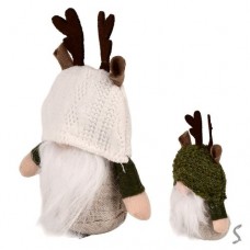 Фігура новорічна Gnome зелена 15см R34296(12)