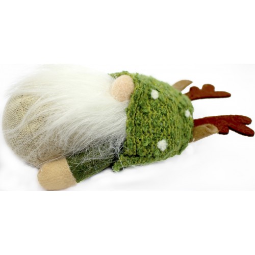Фігура новорічна Gnome зелена 15см R34296(12) Фігура новорічна Gnome зелена 15см R34296(12)