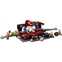Конструктор LEGO Піт-стоп і піт-екіпаж F1® з болідом Ferrari 60443 Конструктор LEGO Піт-стоп і піт-екіпаж F1® з болідом Ferrari 60443