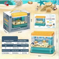 Акваріум USB зарядка,рибки плавають за кормом,в кор-ці,20х11,5х17,5см CY-7077B(24) КІ Акваріум USB зарядка,рибки плавають за кормом,в кор-ці,20х11,5х17,5см CY-7077B(24) КІ