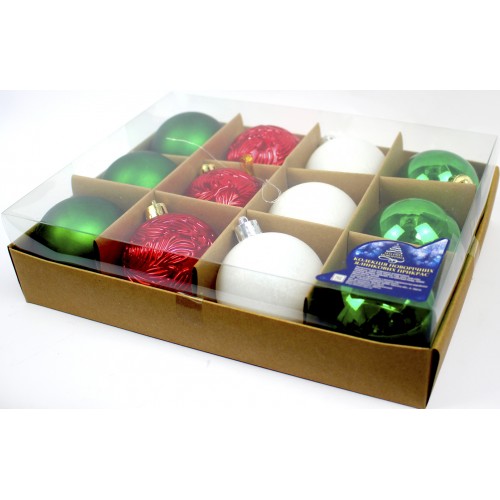 Набір куль 6см 12шт 9776(32) Набір куль 6см 12шт 9776(32)