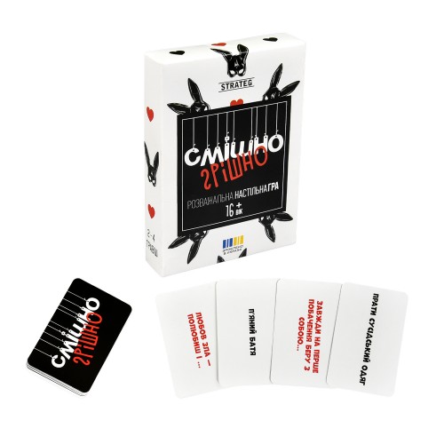 Гра Смішно-грішно 30671/Strateg/(32)