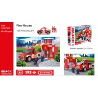Конструктор IBlock Junior Fire 193дет.,в кор.-ці,32х5х21,5см KH43/002/1(24) КІ Конструктор IBlock Junior Fire 193дет.,в кор.-ці,32х5х21,5см KH43/002/1(24) КІ