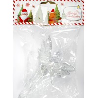 Підвіска фігурна ялинкова срібло 13см R96272 Підвіска фігурна ялинкова срібло 13см R96272