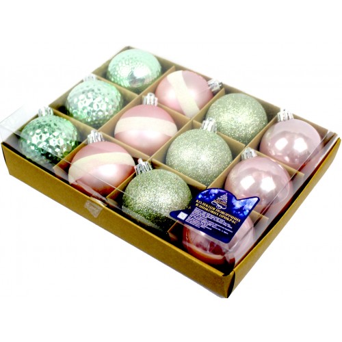 Набір куль 6см 12шт 9663 Набір куль 6см 12шт 9663