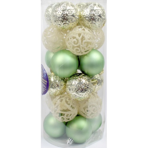 Набір куль 6см 24шт 9780(24) Набір куль 6см 24шт 9780(24)