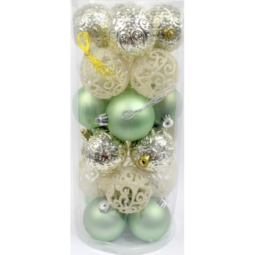 Набір куль 6см 24шт 9780(24) Набір куль 6см 24шт 9780(24)