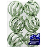Набір куль 8см 6шт зелений 9719(36) Набір куль 8см 6шт зелений 9719(36)