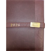 Щоден. A5 Buromax дат2026 Leroy коричневий BM.21145-25(20) Щоден. A5 Buromax дат2026 Leroy коричневий BM.21145-25(20)