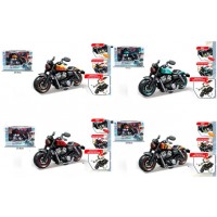 Конструктор Мотоцикл інер-й 21см,4 види,муз.,світ.в кор-ці,на бат-ці8080P-9-10-11-12 Конструктор Мотоцикл інер-й 21см,4 види,муз.,світ.в кор-ці,на бат-ці8080P-9-10-11-12