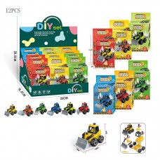 Конструктор 6видів,в дисплей боксі,15х15,5х28,5см 589-21(48)(576) КІ