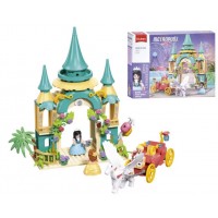 Конструктор Sluban Замок,22,3см,карета з конячкою,фігурки,288дет М38-B1283(16) Конструктор Sluban Замок,22,3см,карета з конячкою,фігурки,288дет М38-B1283(16)