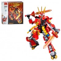 Конструктор Sluban Робот-воїн 17,8см,фігурка,248дет,в кор-ці М38-B1318(32) Конструктор Sluban Робот-воїн 17,8см,фігурка,248дет,в кор-ці М38-B1318(32)