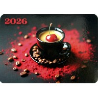 Календар кишеньковий Каваз вишнею 2026