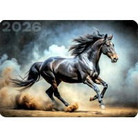 Календар кишеньковий Чорний кінь 2026 Календар кишеньковий Чорний кінь 2026