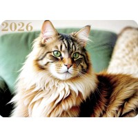 Календар кишеньковий Мейн-Кун 2026 Календар кишеньковий Мейн-Кун 2026