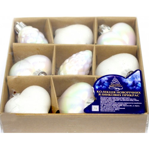 Набір куль 4,5см 9шт 9662(144) Набір куль 4,5см 9шт 9662(144)