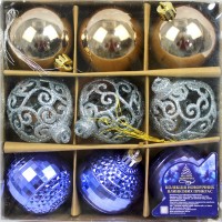 Набір куль 6см 9шт 9668(48)