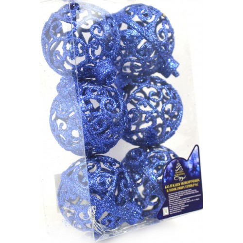 Набір куль 6см 6шт 9682-NB(72) Набір куль 6см 6шт 9682-NB(72)