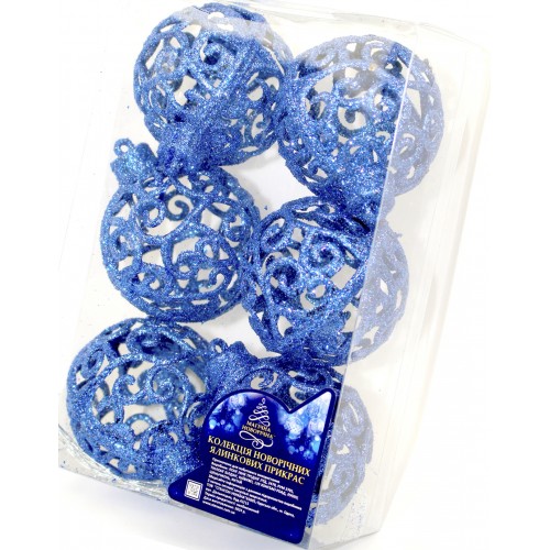 Набір куль 6см 6шт 9682-NB(72) Набір куль 6см 6шт 9682-NB(72)