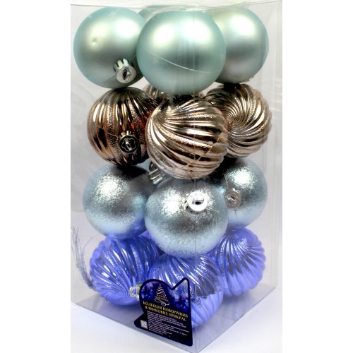 Набір куль 6см 16шт 9694(24) Набір куль 6см 16шт 9694(24)