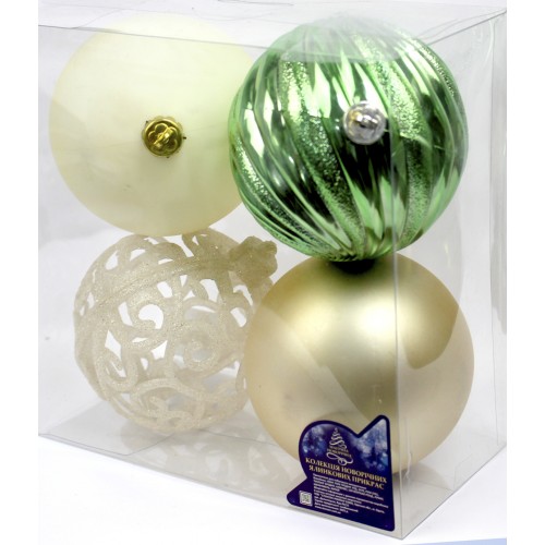 Набір куль 10см 4шт 9767(24) Набір куль 10см 4шт 9767(24)