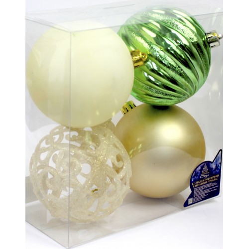 Набір куль 10см 4шт 9767(24) Набір куль 10см 4шт 9767(24)