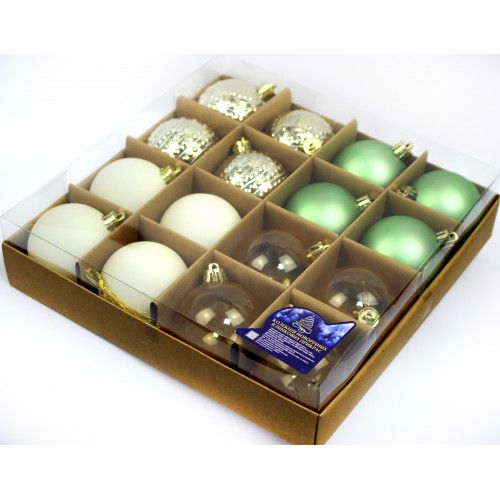 Набір куль 6см 16шт 9778(24) Набір куль 6см 16шт 9778(24)