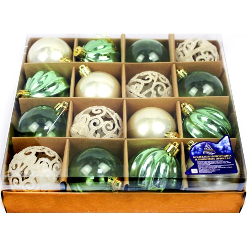 Набір куль 6см 16шт 9779(24) Набір куль 6см 16шт 9779(24)