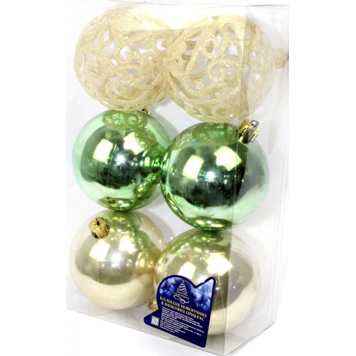 Набір куль 8см 6шт 9793(36) Набір куль 8см 6шт 9793(36)