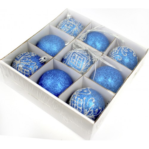 Набір куль 6см 9шт синій M47879(64) Набір куль 6см 9шт синій M47879(64)