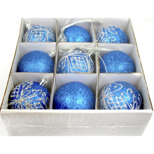 Набір куль 6см 9шт синій M47879(64) Набір куль 6см 9шт синій M47879(64)