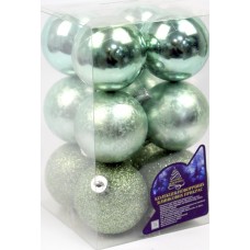 Набір куль 5см 12шт зелений 9720(72)