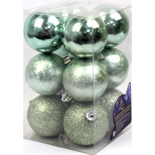 Набір куль 5см 12шт зелений 9720(72) Набір куль 5см 12шт зелений 9720(72)