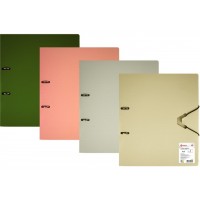 Папка Optima O35462 А4 на 2кільця Смуга асорті